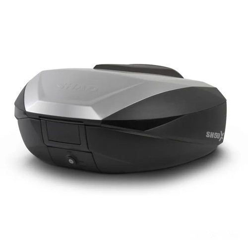 Topcase alluminio 58l shad - alluminio,